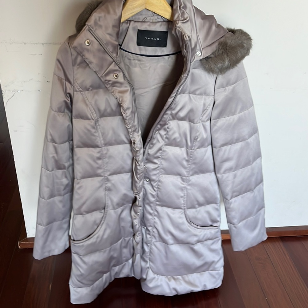 Tahari Down Jacket Women Size S